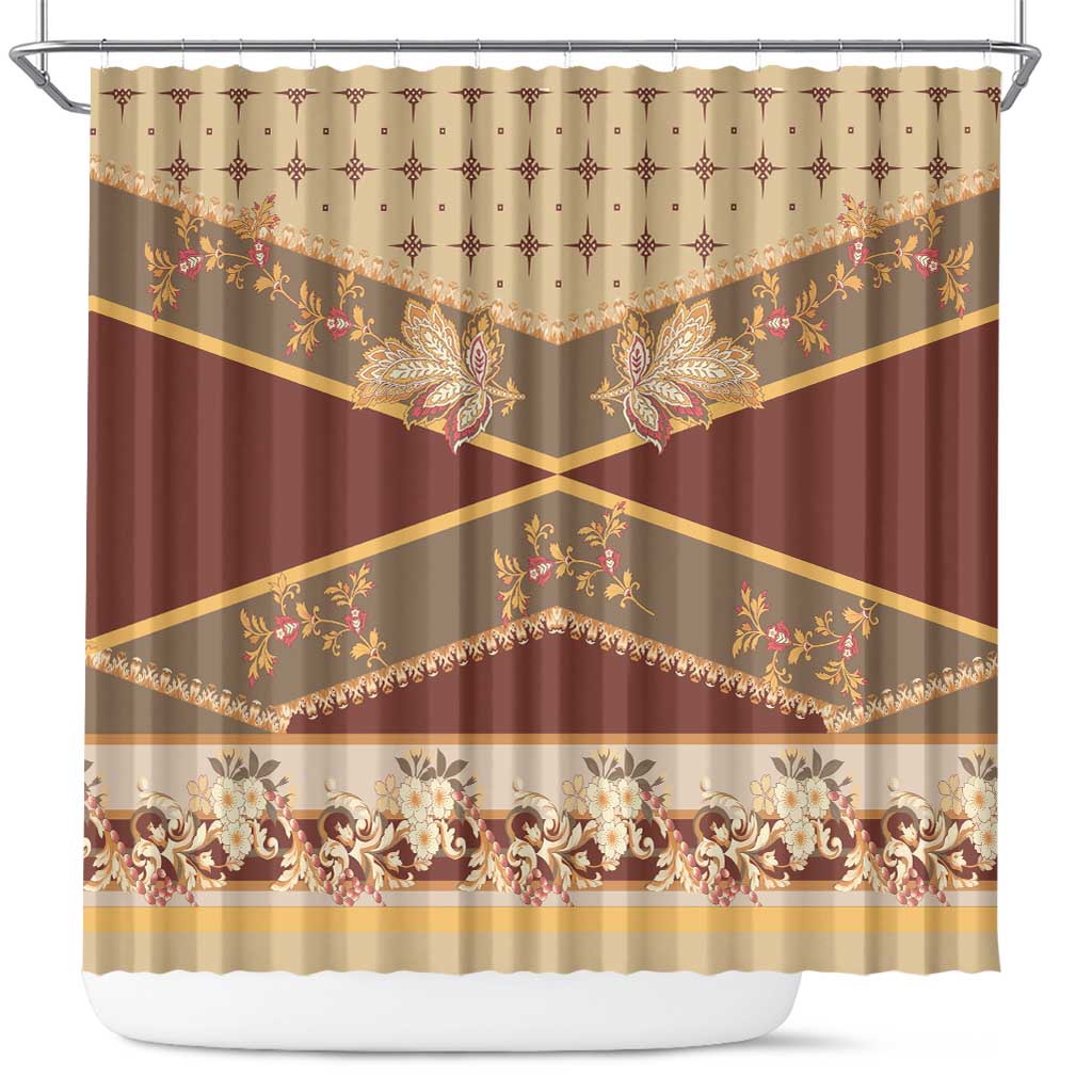 Mughal Empire Motif Unique Shower Curtain LT01