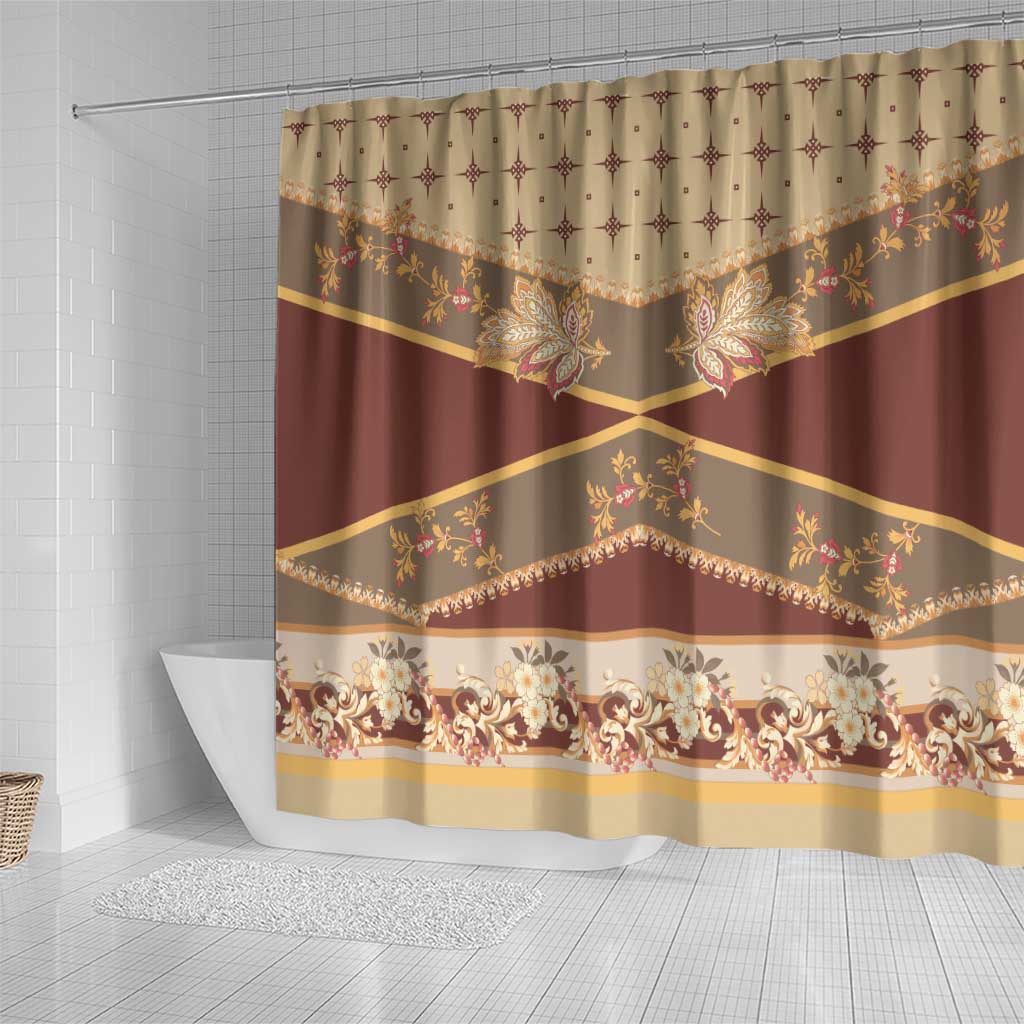 Mughal Empire Motif Unique Shower Curtain LT01