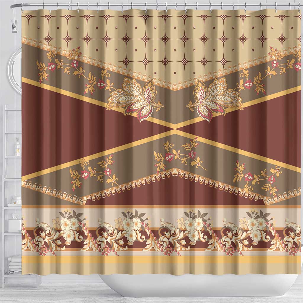 Mughal Empire Motif Unique Shower Curtain LT01