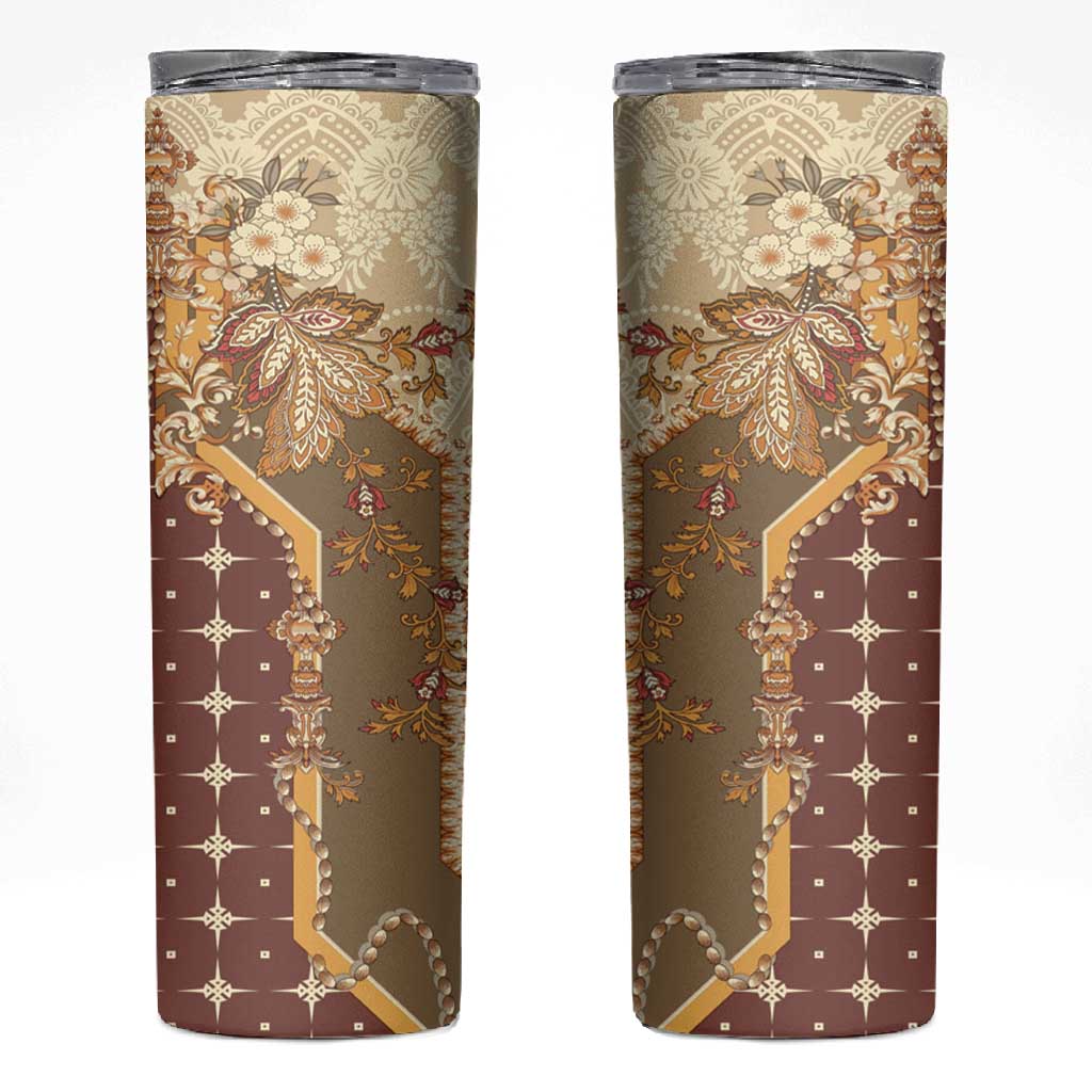 Mughal Empire Motif Unique Skinny Tumbler LT01