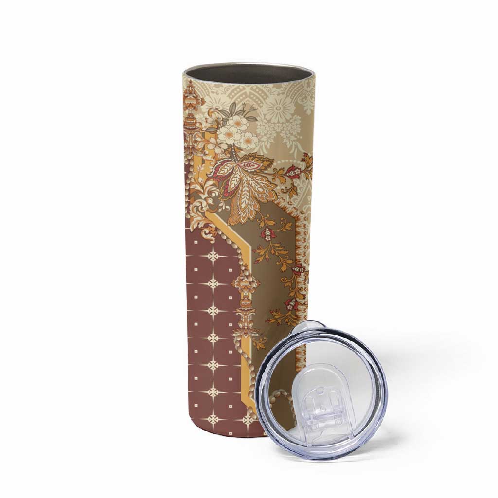 Mughal Empire Motif Unique Skinny Tumbler LT01
