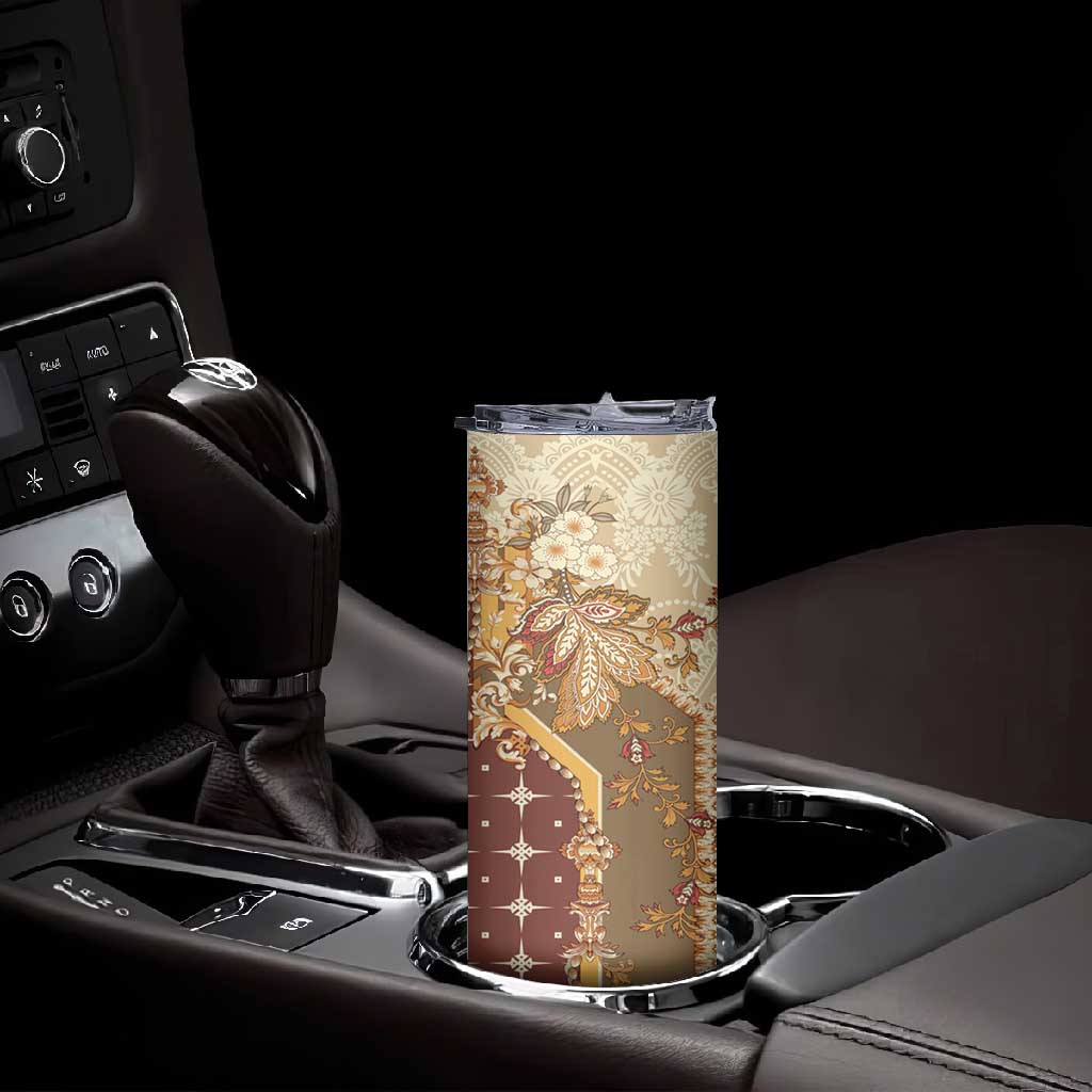 Mughal Empire Motif Unique Skinny Tumbler LT01