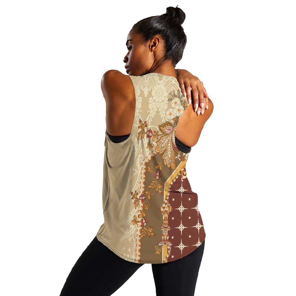 Mughal Empire Motif Unique Women Racerback Tank LT01
