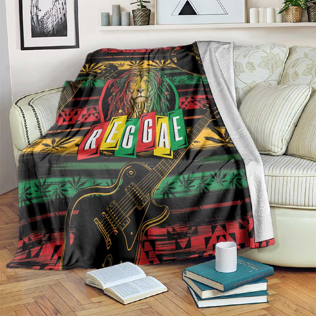 International Reggae Day Blanket Rastafarian Lion Legend of Reggae LT01