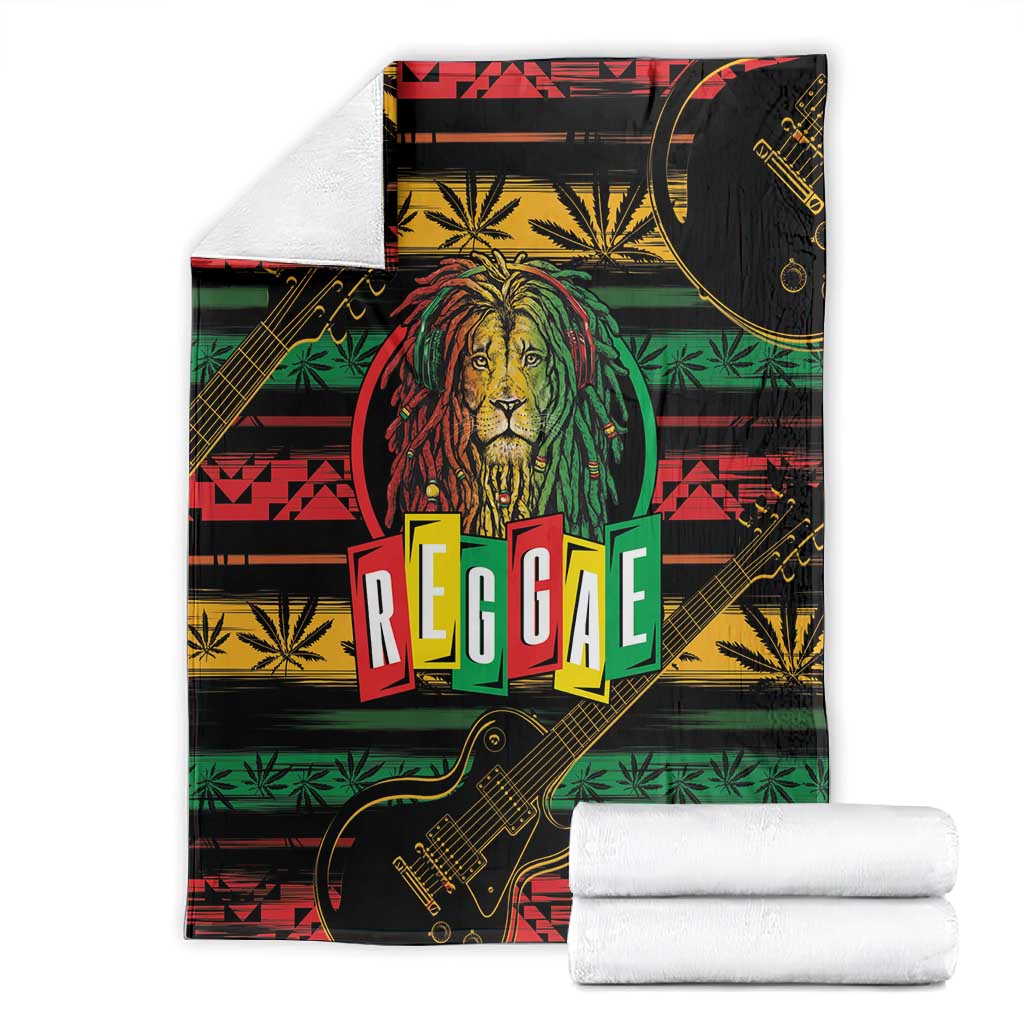 International Reggae Day Blanket Rastafarian Lion Legend of Reggae LT01
