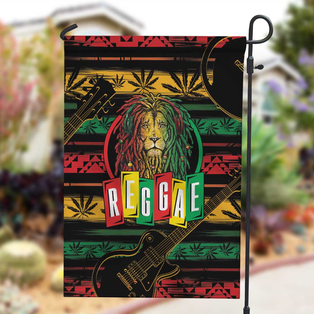 International Reggae Day Garden Flag Rastafarian Lion Legend of Reggae LT01