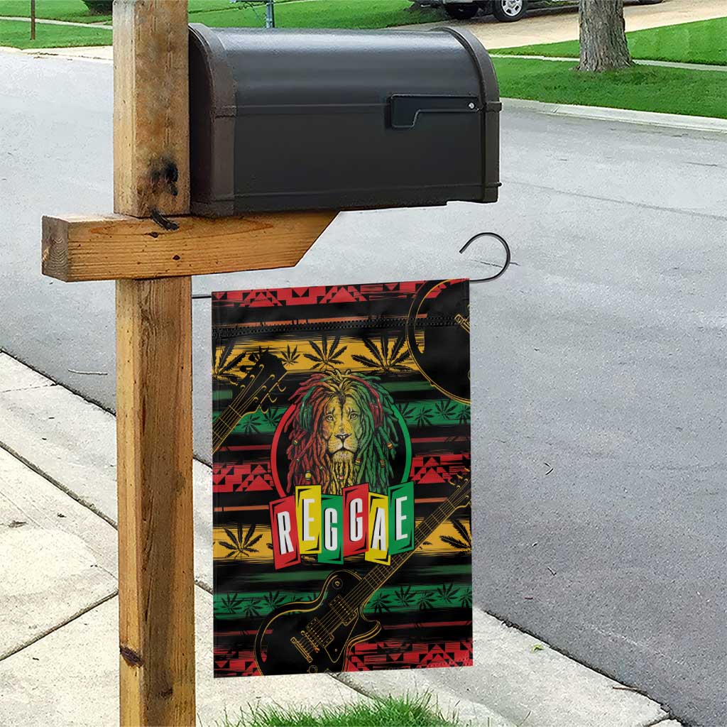 International Reggae Day Garden Flag Rastafarian Lion Legend of Reggae LT01
