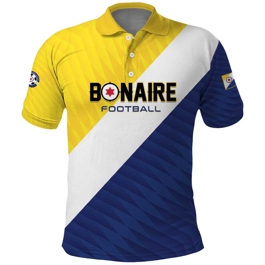 Custom Football Bonaire Polo Shirt Boneiru Caribbean Warriors LT01