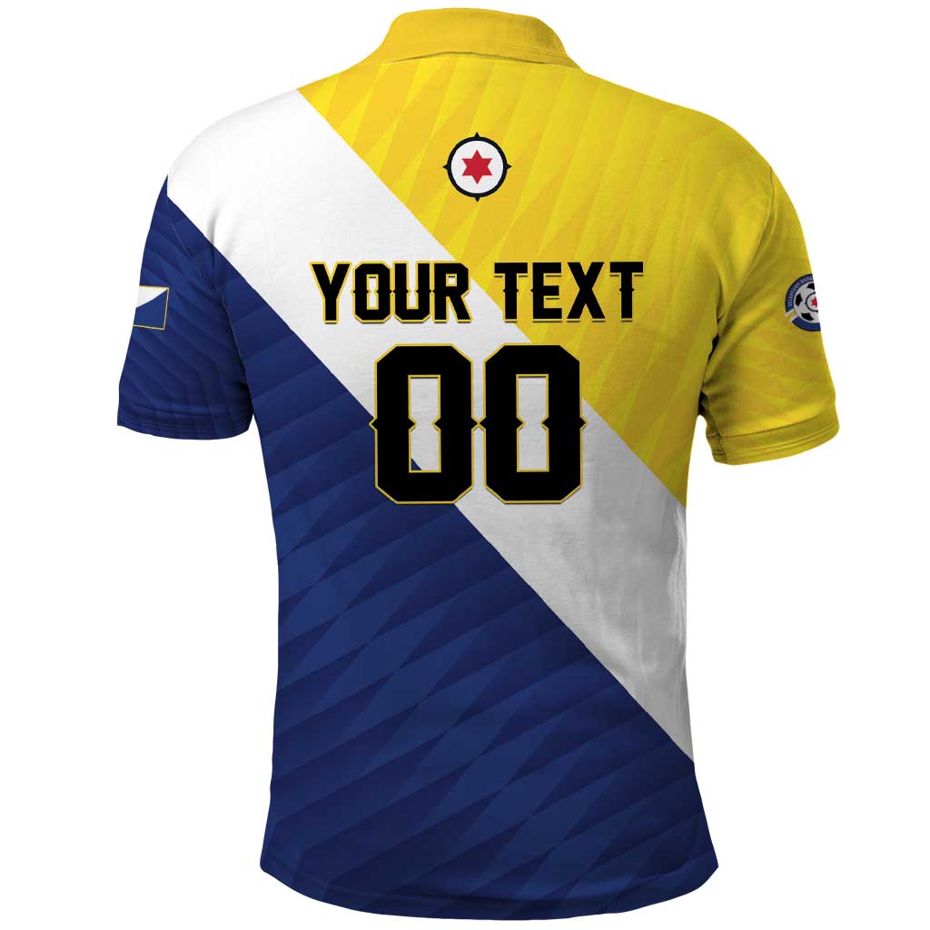Custom Football Bonaire Polo Shirt Boneiru Caribbean Warriors LT01