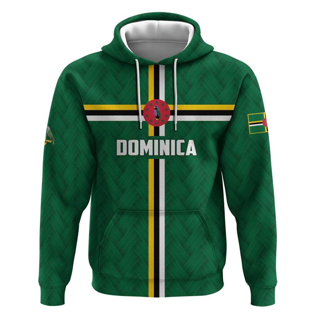 Custom Football Dominica Hoodie Los Pericos Go Champions LT01