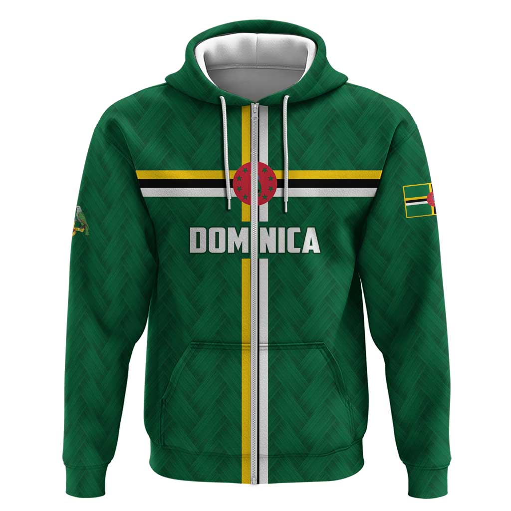 Custom Football Dominica Hoodie Los Pericos Go Champions LT01
