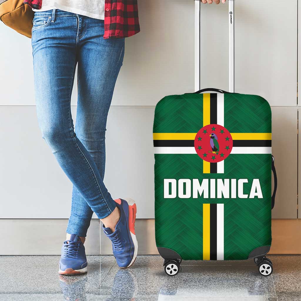 Football Dominica Luggage Cover Los Pericos Go Champions LT01