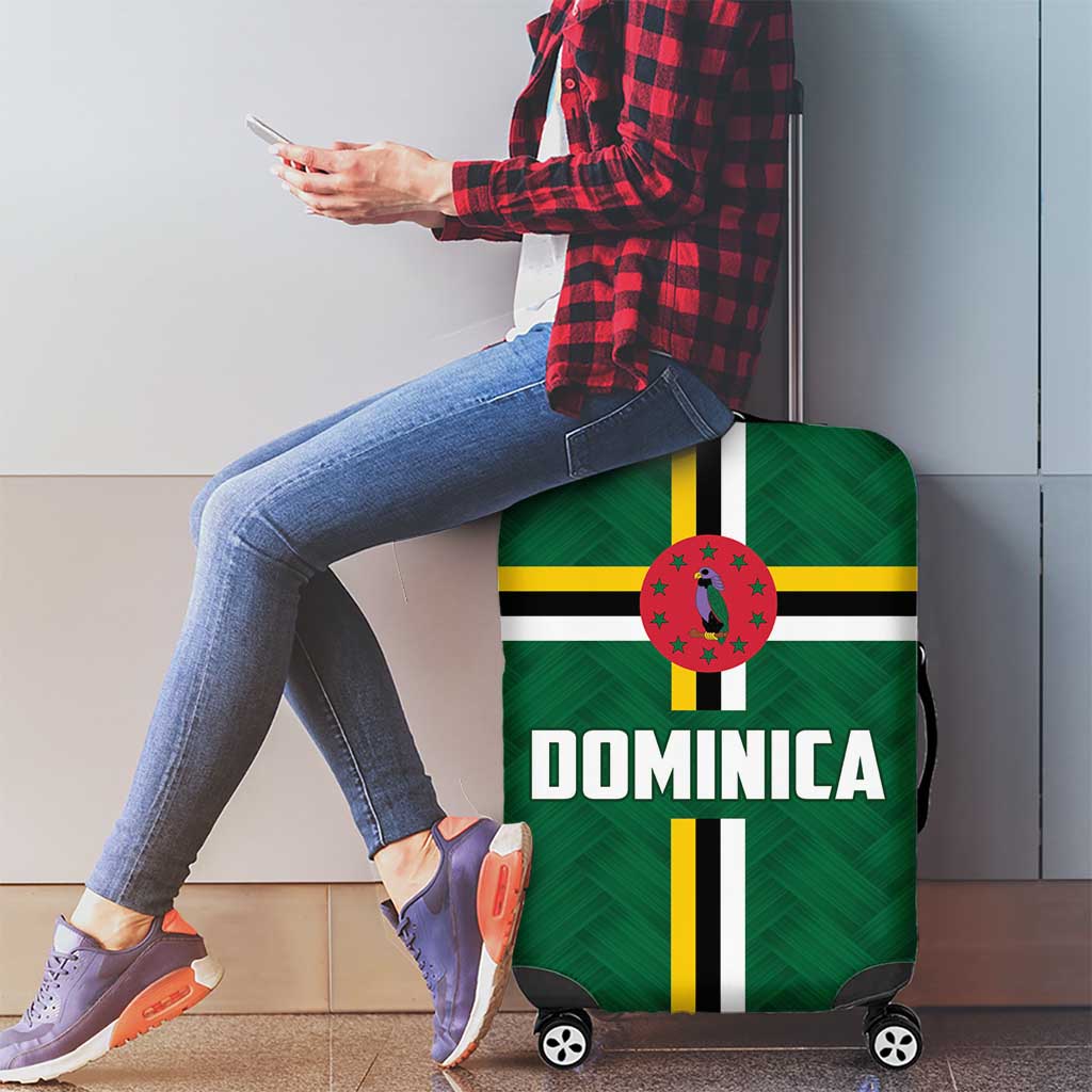 Football Dominica Luggage Cover Los Pericos Go Champions LT01