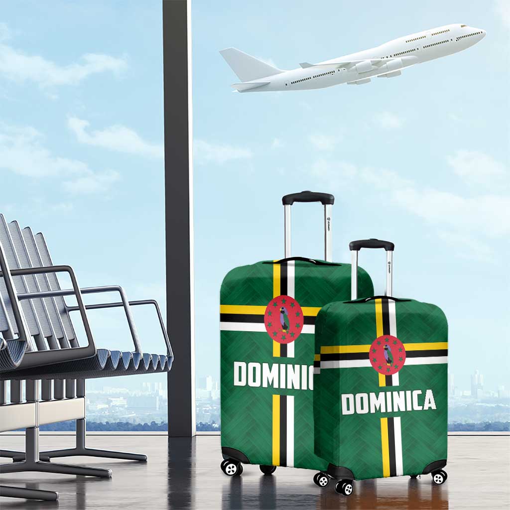 Football Dominica Luggage Cover Los Pericos Go Champions LT01