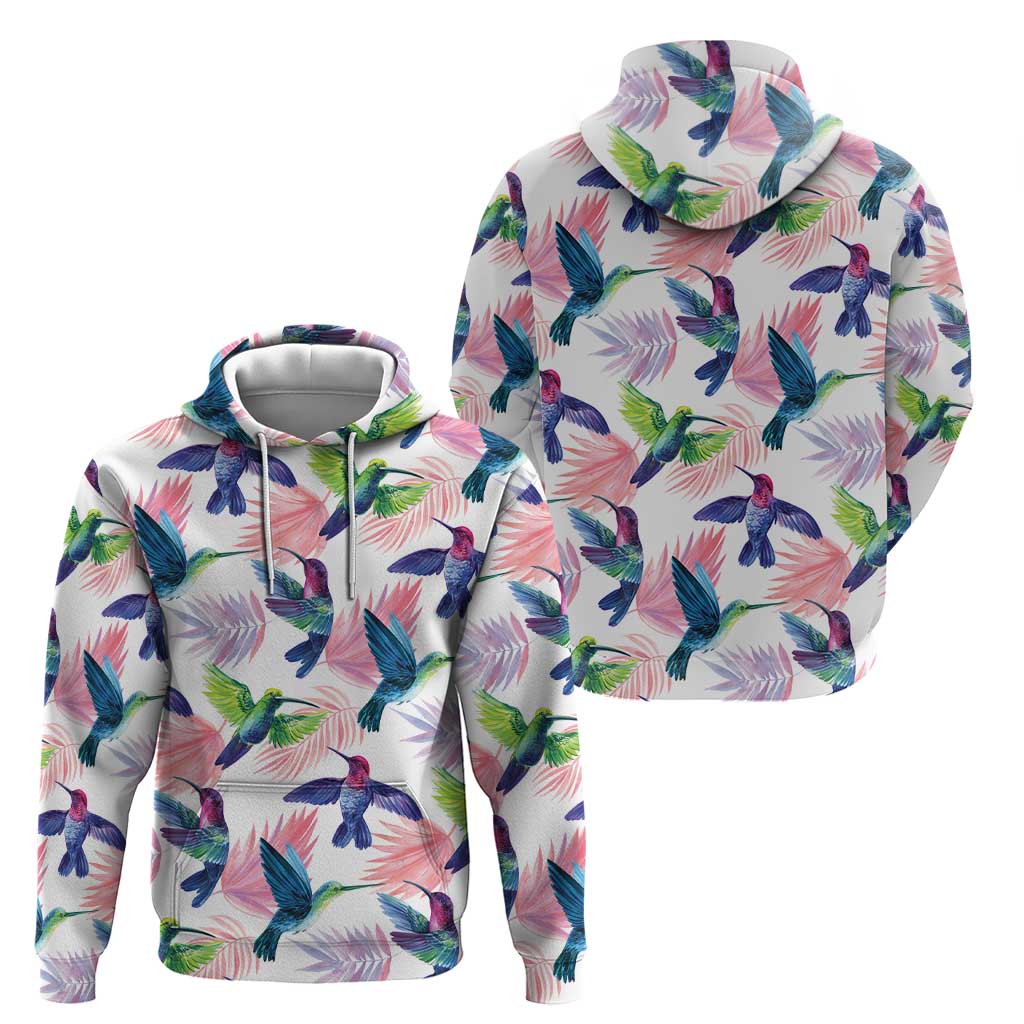Hummingbirds Colorful Hoodie Unique Stylized LT01