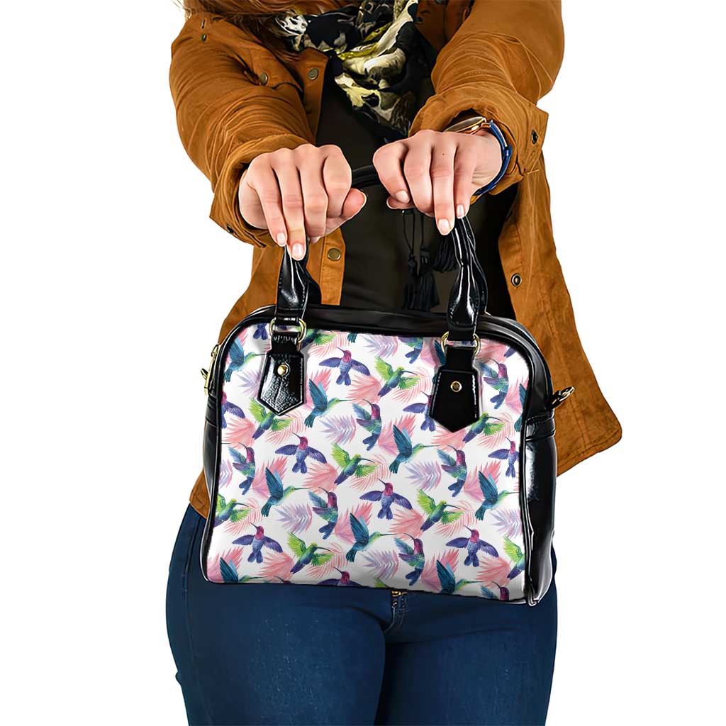 Hummingbirds Colorful Shoulder Handbag Unique Stylized LT01