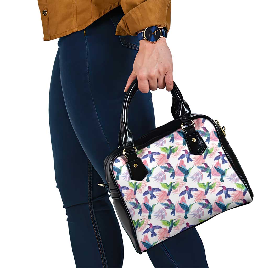 Hummingbirds Colorful Shoulder Handbag Unique Stylized LT01