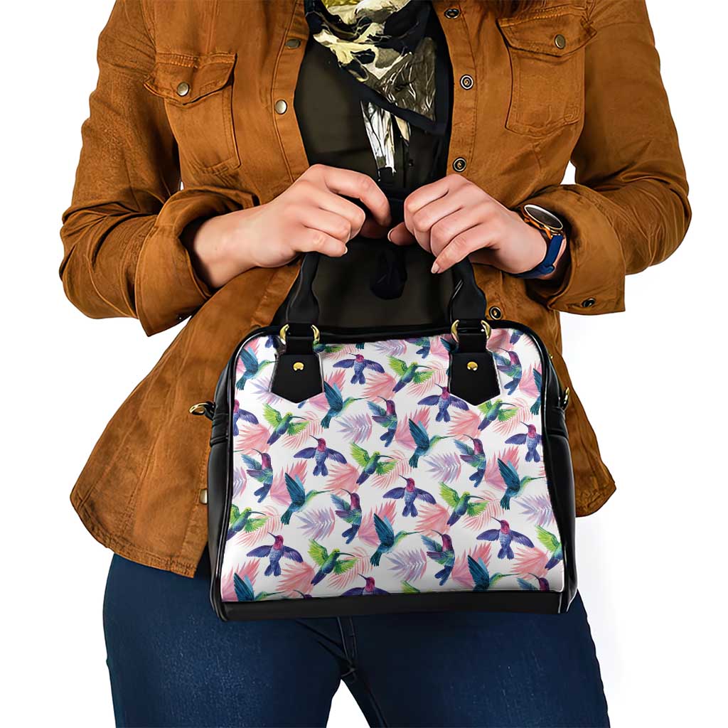 Hummingbirds Colorful Shoulder Handbag Unique Stylized LT01