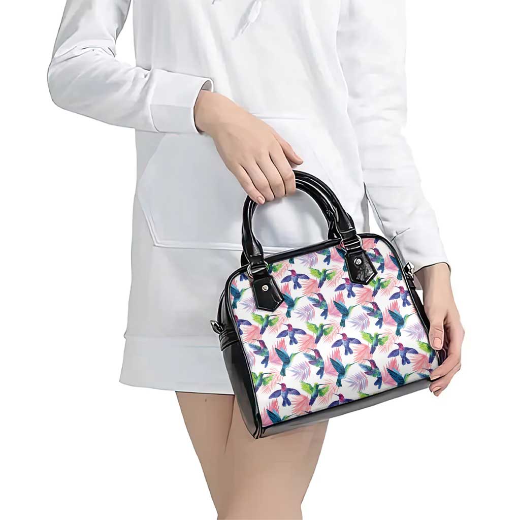 Hummingbirds Colorful Shoulder Handbag Unique Stylized LT01