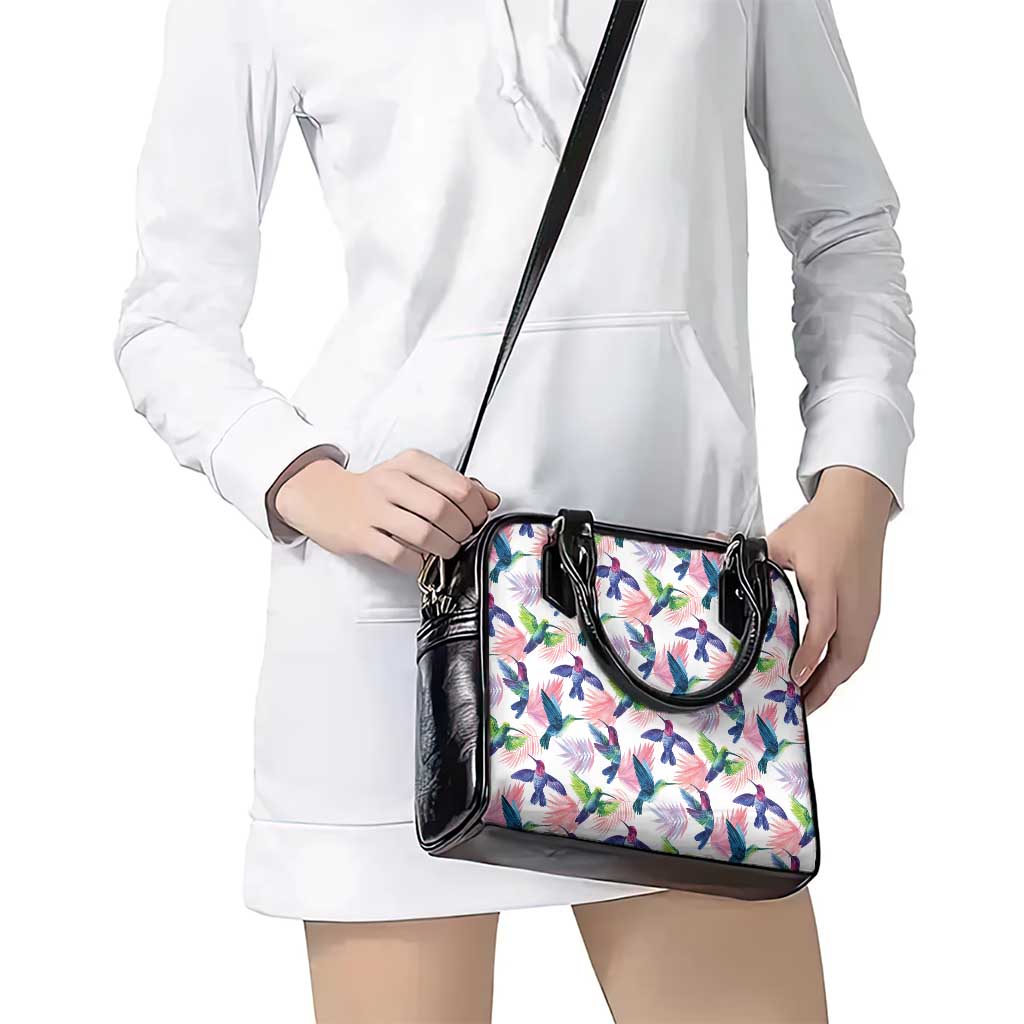 Hummingbirds Colorful Shoulder Handbag Unique Stylized LT01