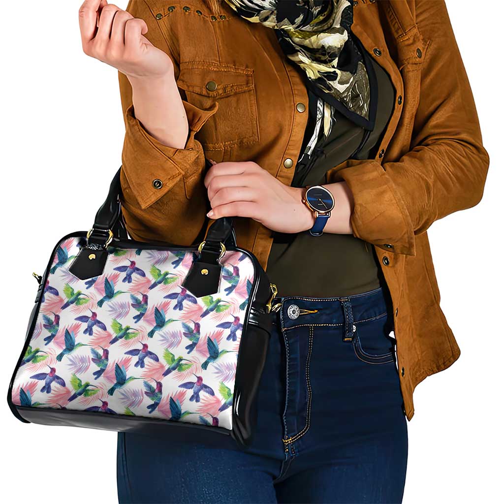 Hummingbirds Colorful Shoulder Handbag Unique Stylized LT01