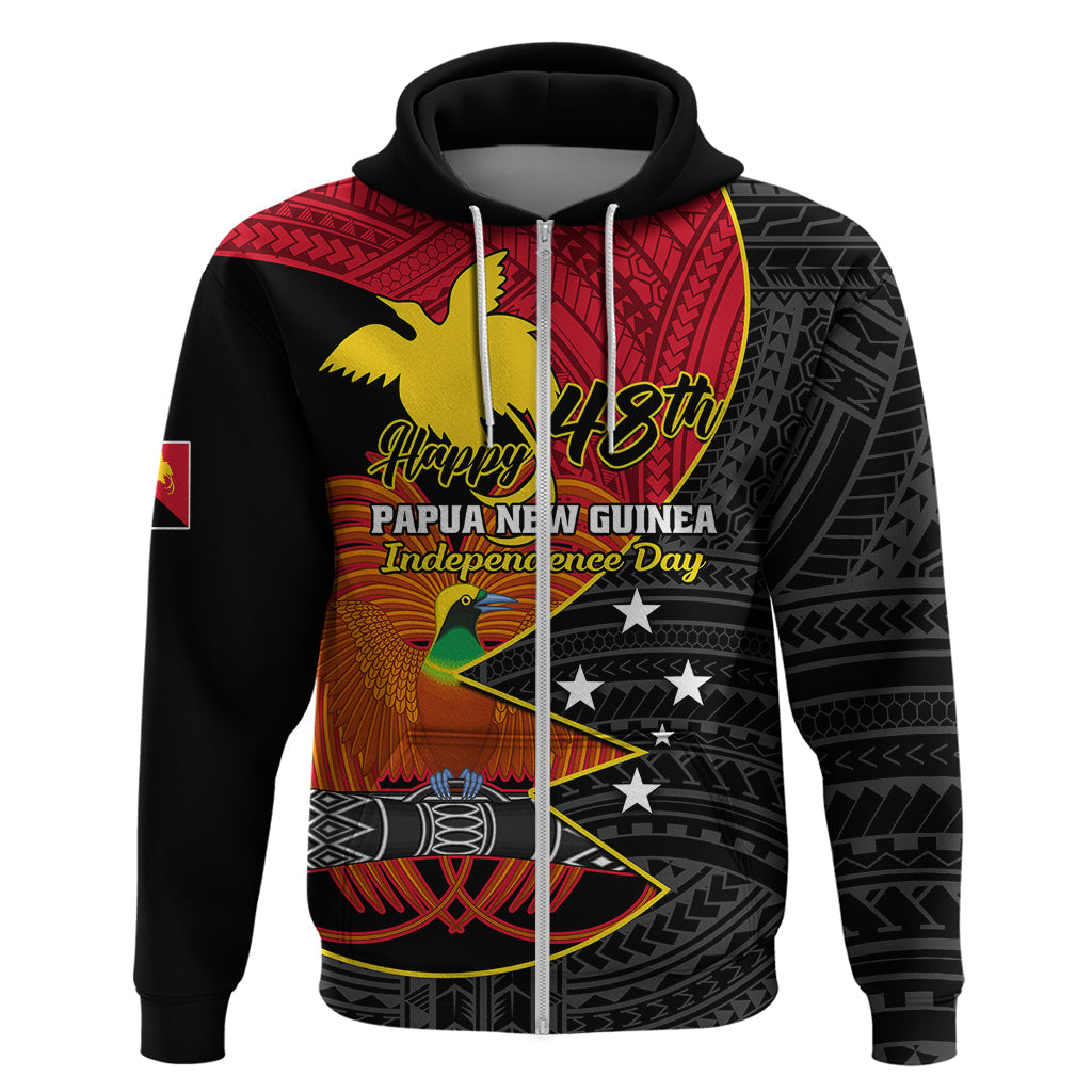 Papua New Guinea Independence Day Hoodie Happy PNG 48th Anniversary LT01