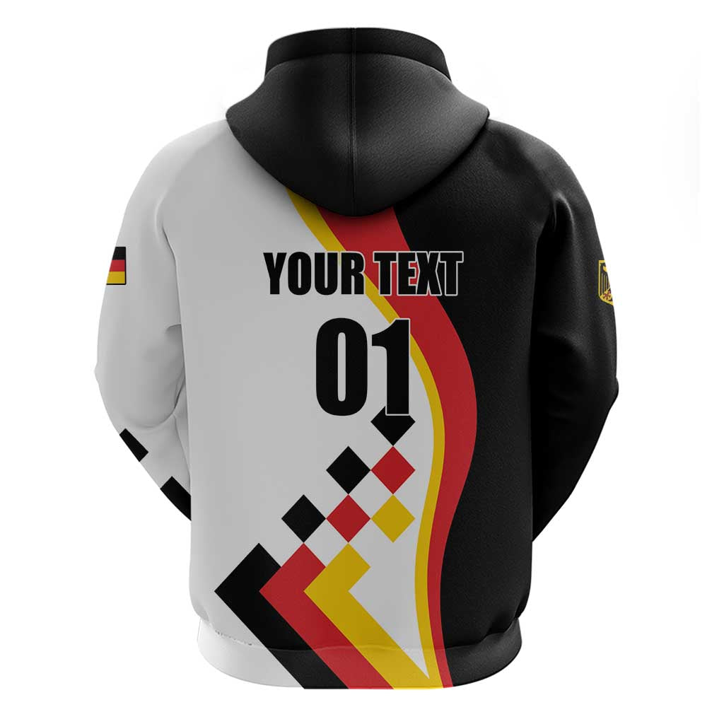 Custom Germany Football Hoodie Auf gehts Deutschland Girls LT01