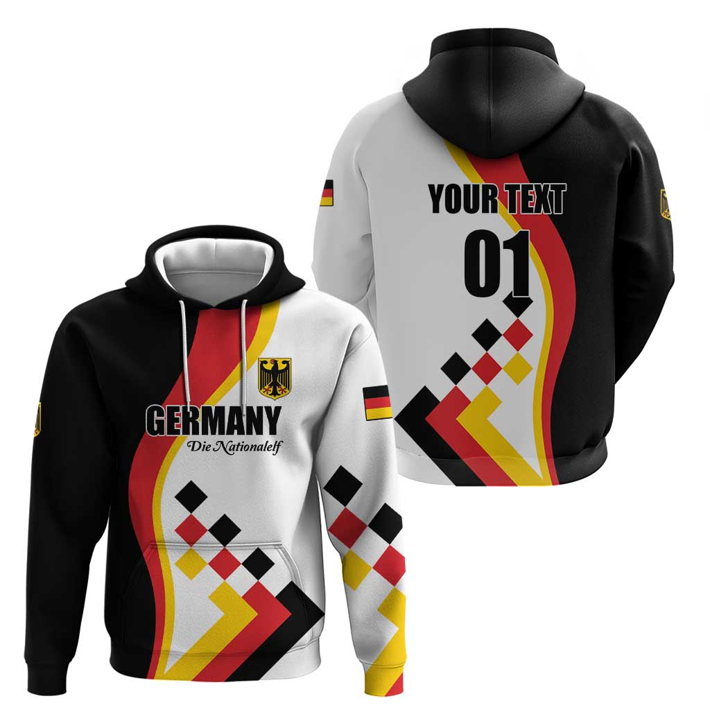 Custom Germany Football Hoodie Auf gehts Deutschland Girls LT01