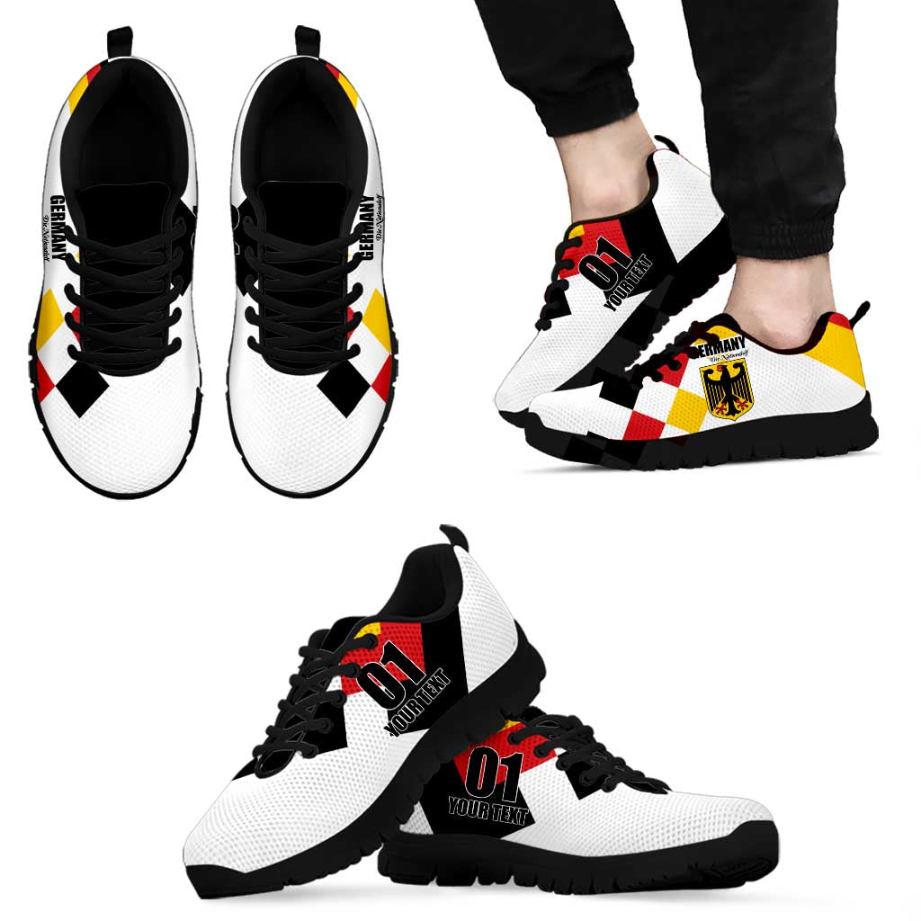 Custom Germany Football Sneakers Auf gehts Deutschland Girls LT01