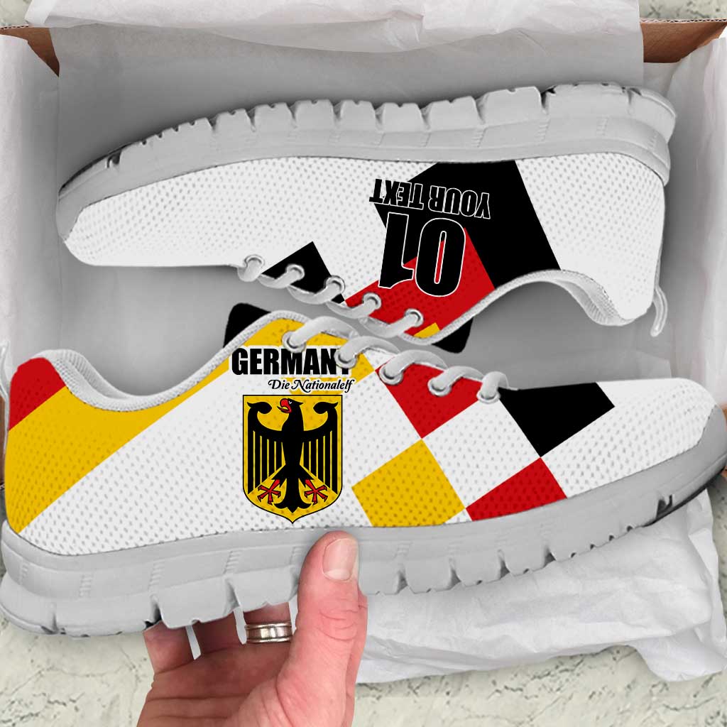 Custom Germany Football Sneakers Auf gehts Deutschland Girls LT01