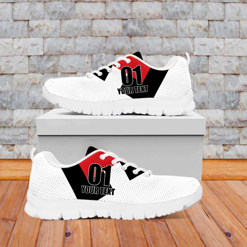 Custom Germany Football Sneakers Auf gehts Deutschland Girls LT01