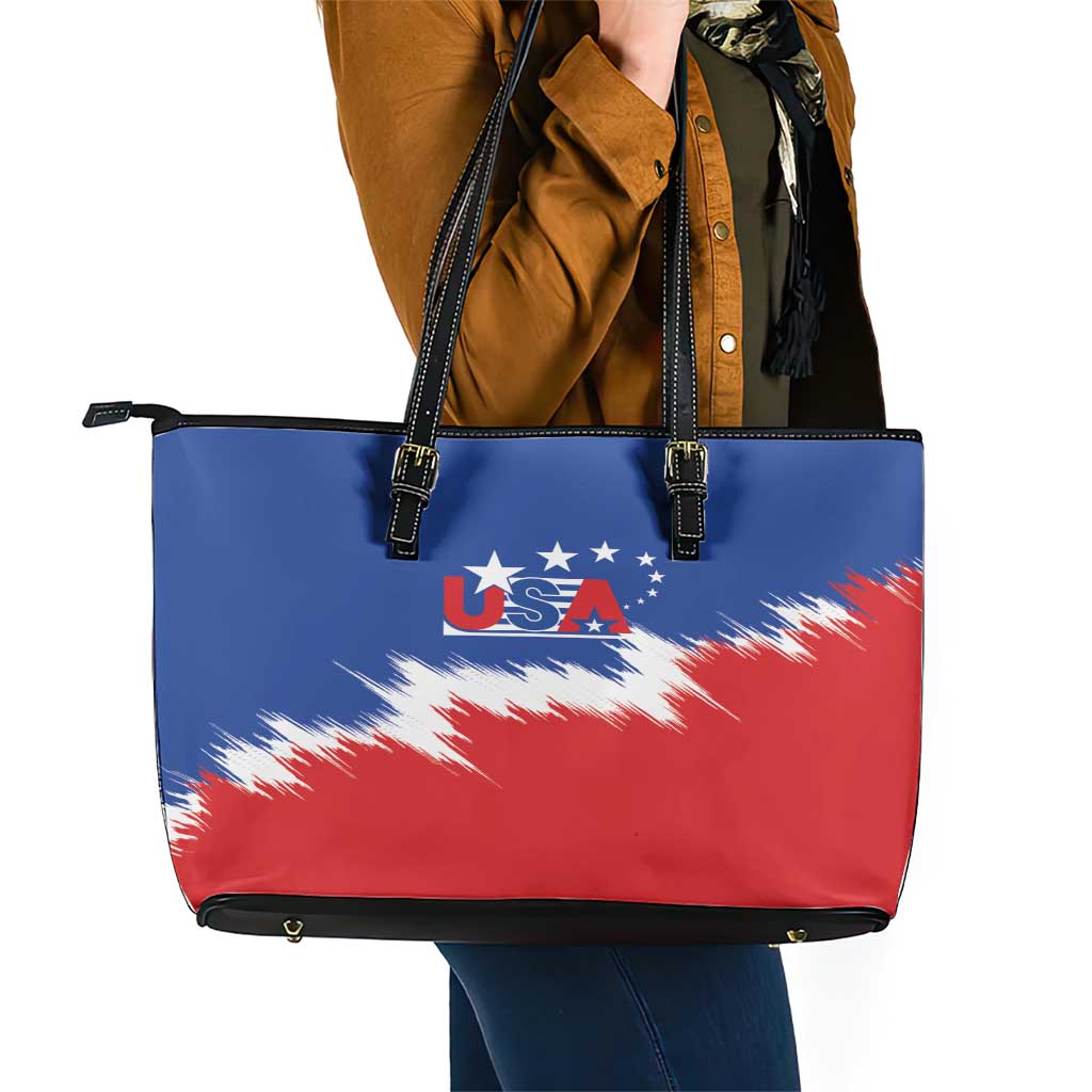 USA Soccer Leather Tote Bag Always Possible Todo Es Posible LT01