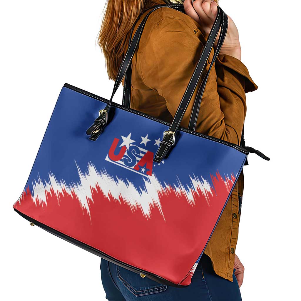 USA Soccer Leather Tote Bag Always Possible Todo Es Posible LT01
