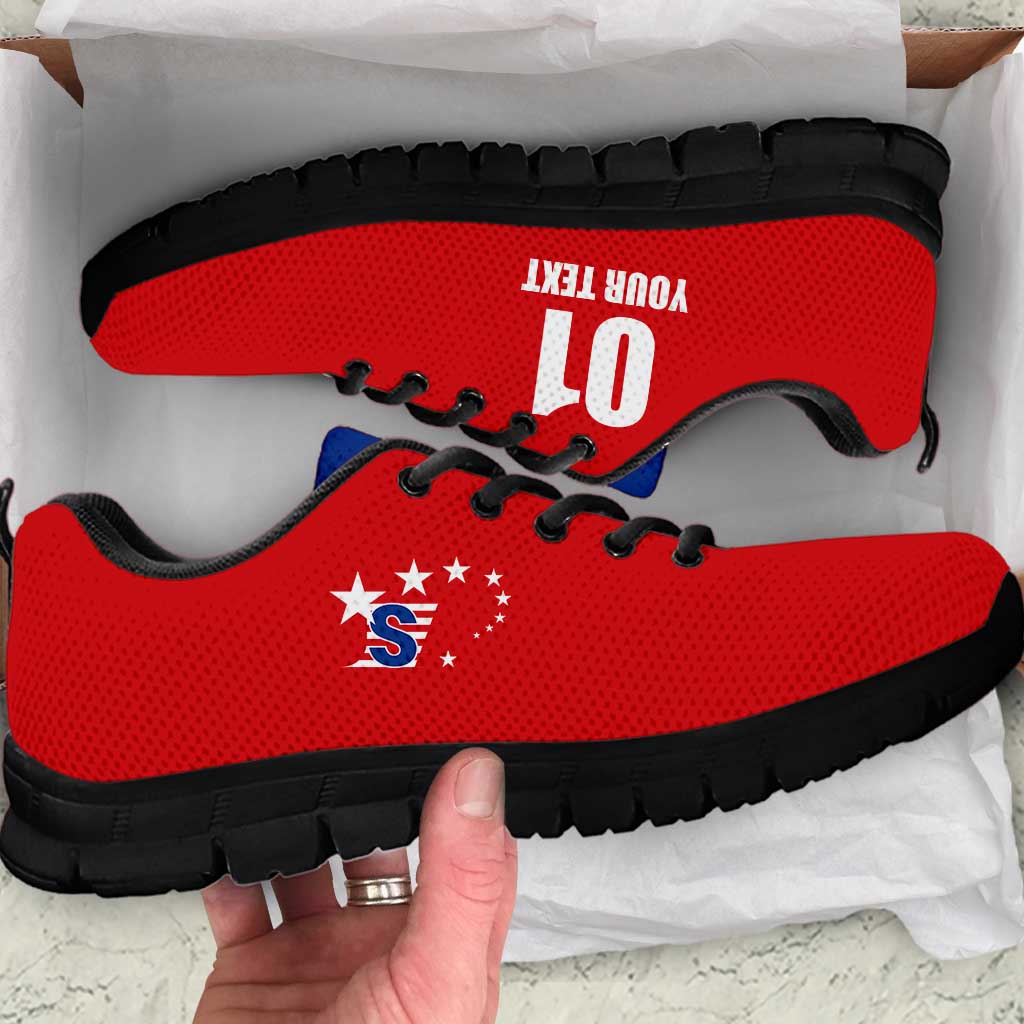 Custom USA Soccer Sneakers Always Possible Todo Es Posible LT01