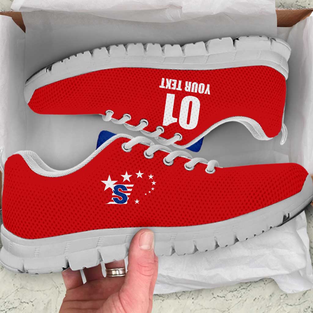 Custom USA Soccer Sneakers Always Possible Todo Es Posible LT01