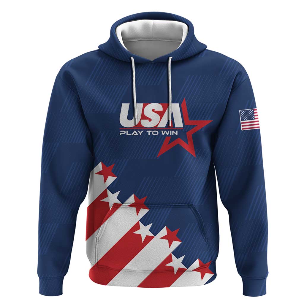 Custom USA Soccer Hoodie Play To Win LT01
