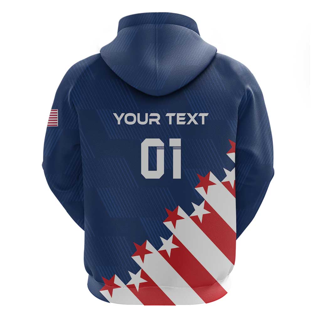 Custom USA Soccer Hoodie Play To Win LT01
