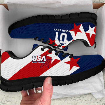 Custom USA Soccer Sneakers Play To Win LT01