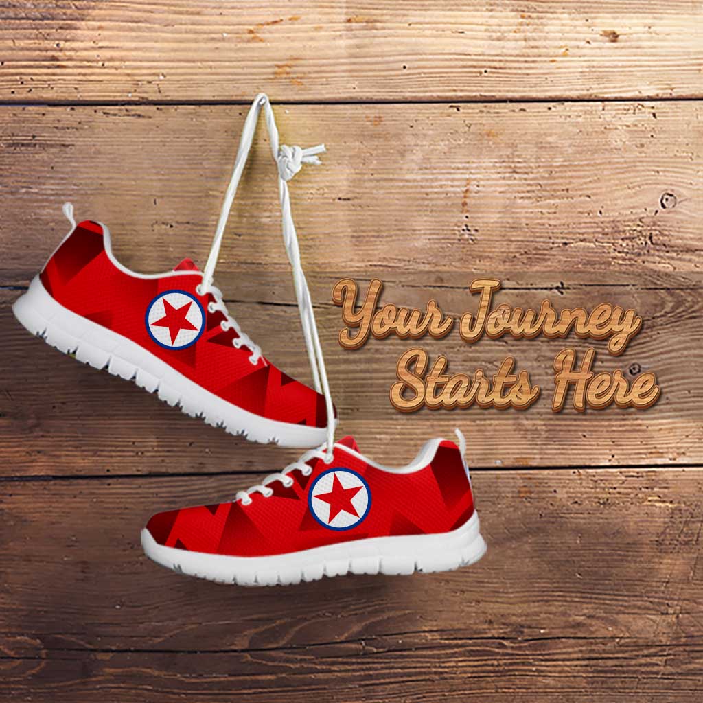Custom North Korea Football Sneakers Go Champion LT01