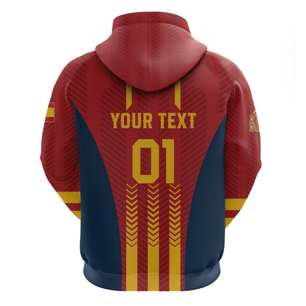 Custom Spain Football Hoodie Go La Rojita LT01