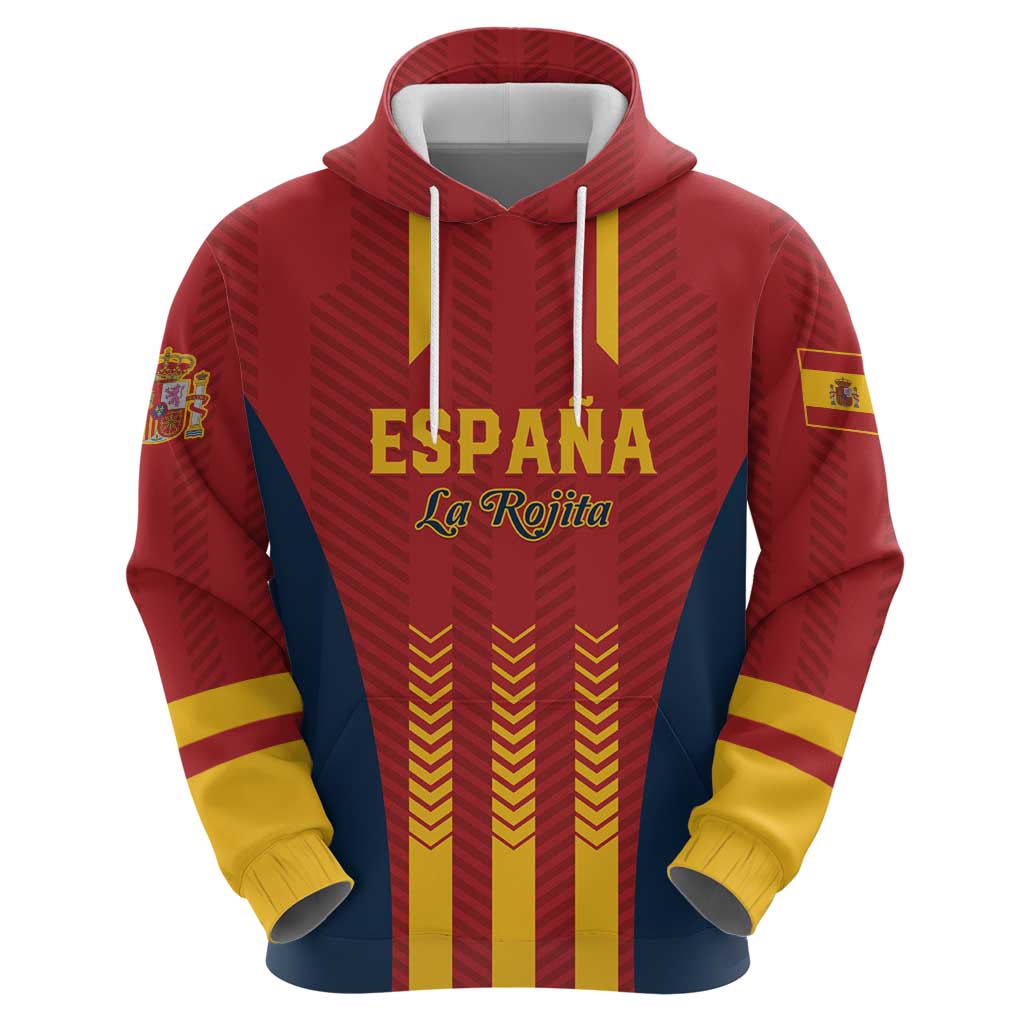 Custom Spain Football Hoodie Go La Rojita LT01