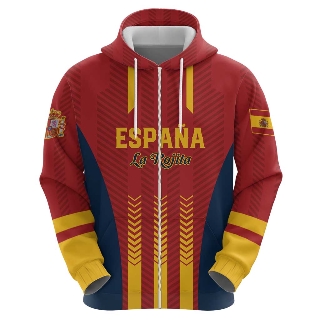 Custom Spain Football Hoodie Go La Rojita LT01