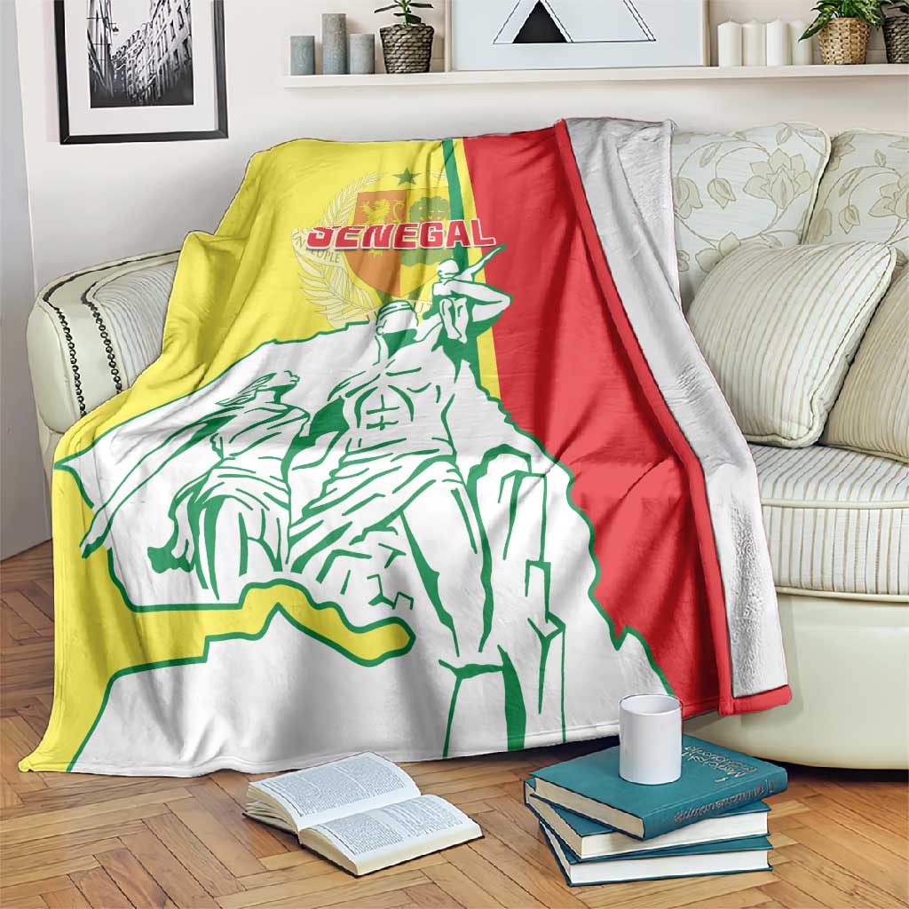 Senegal Independence Day Blanket - Un Peuple, Un But, Une Foi, 64th Anniversary LT01