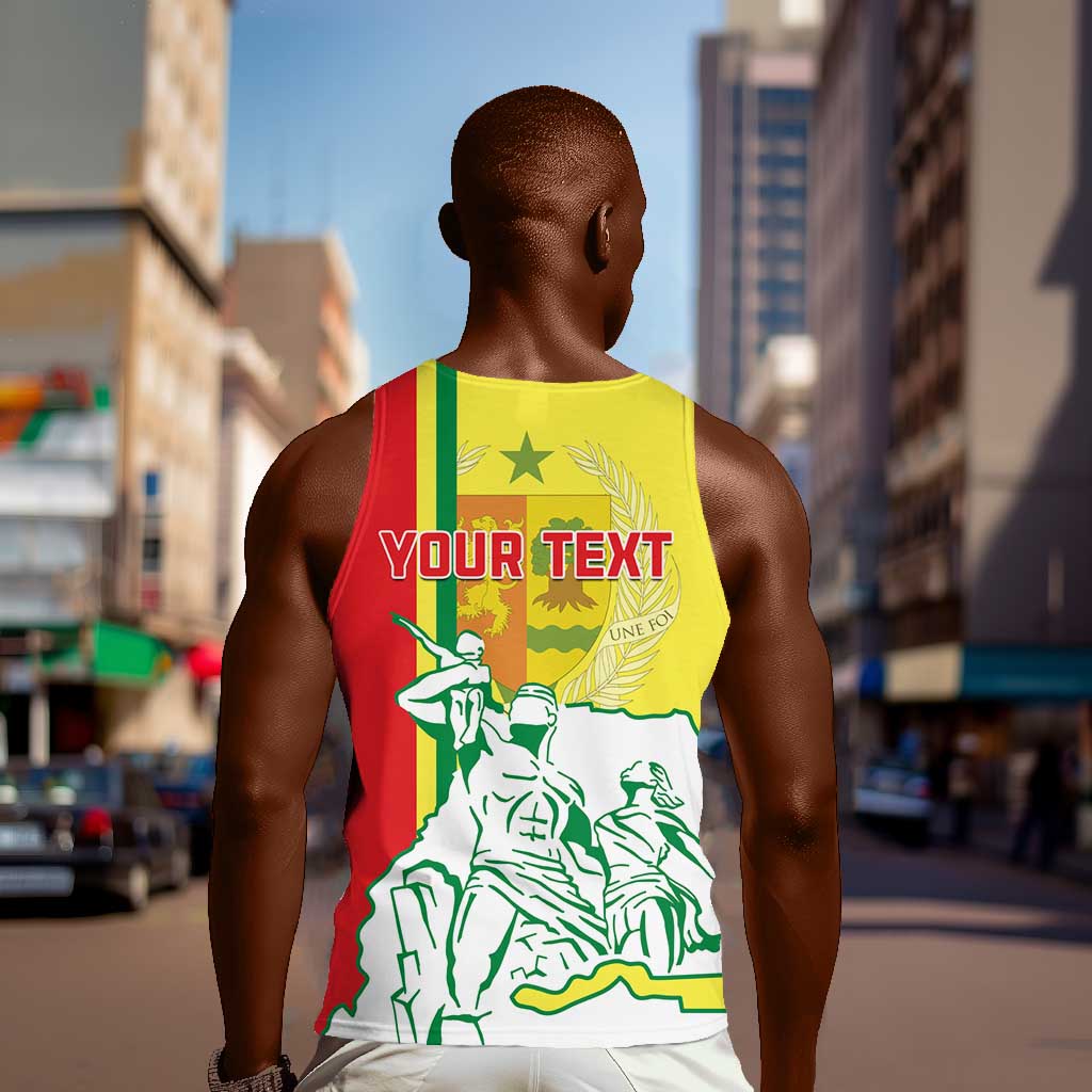 Senegal Independence Day Men Tank Top - Un Peuple, Un But, Une Foi, 64th Anniversary LT01