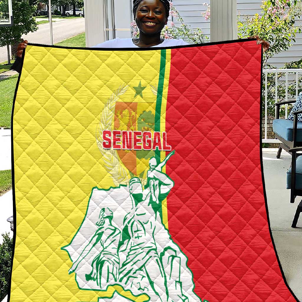Senegal Independence Day Quilt - Un Peuple, Un But, Une Foi, 64th Anniversary LT01