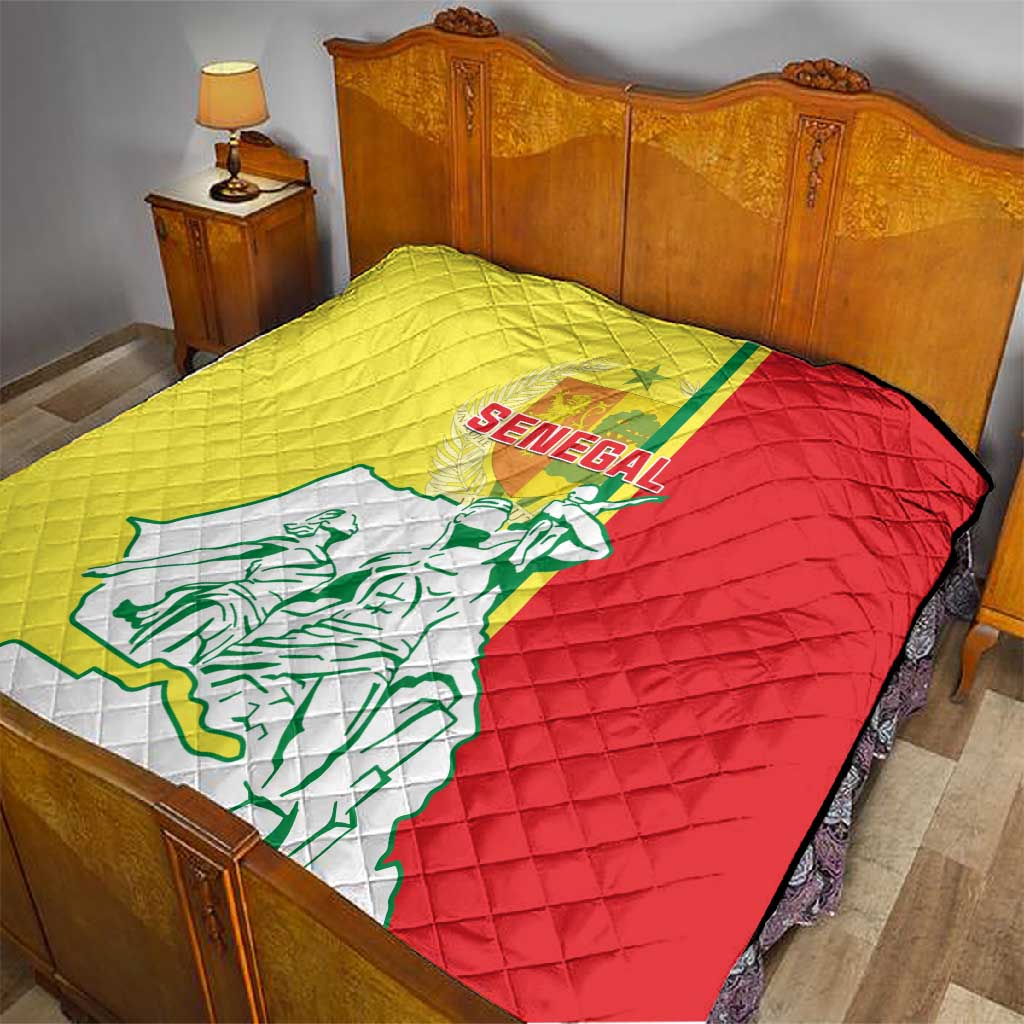 Senegal Independence Day Quilt - Un Peuple, Un But, Une Foi, 64th Anniversary LT01
