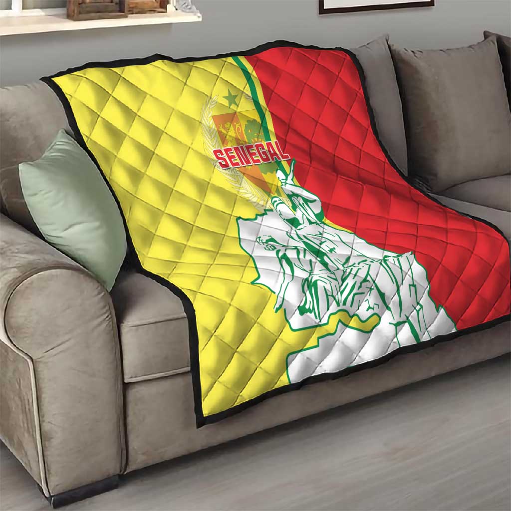 Senegal Independence Day Quilt - Un Peuple, Un But, Une Foi, 64th Anniversary LT01