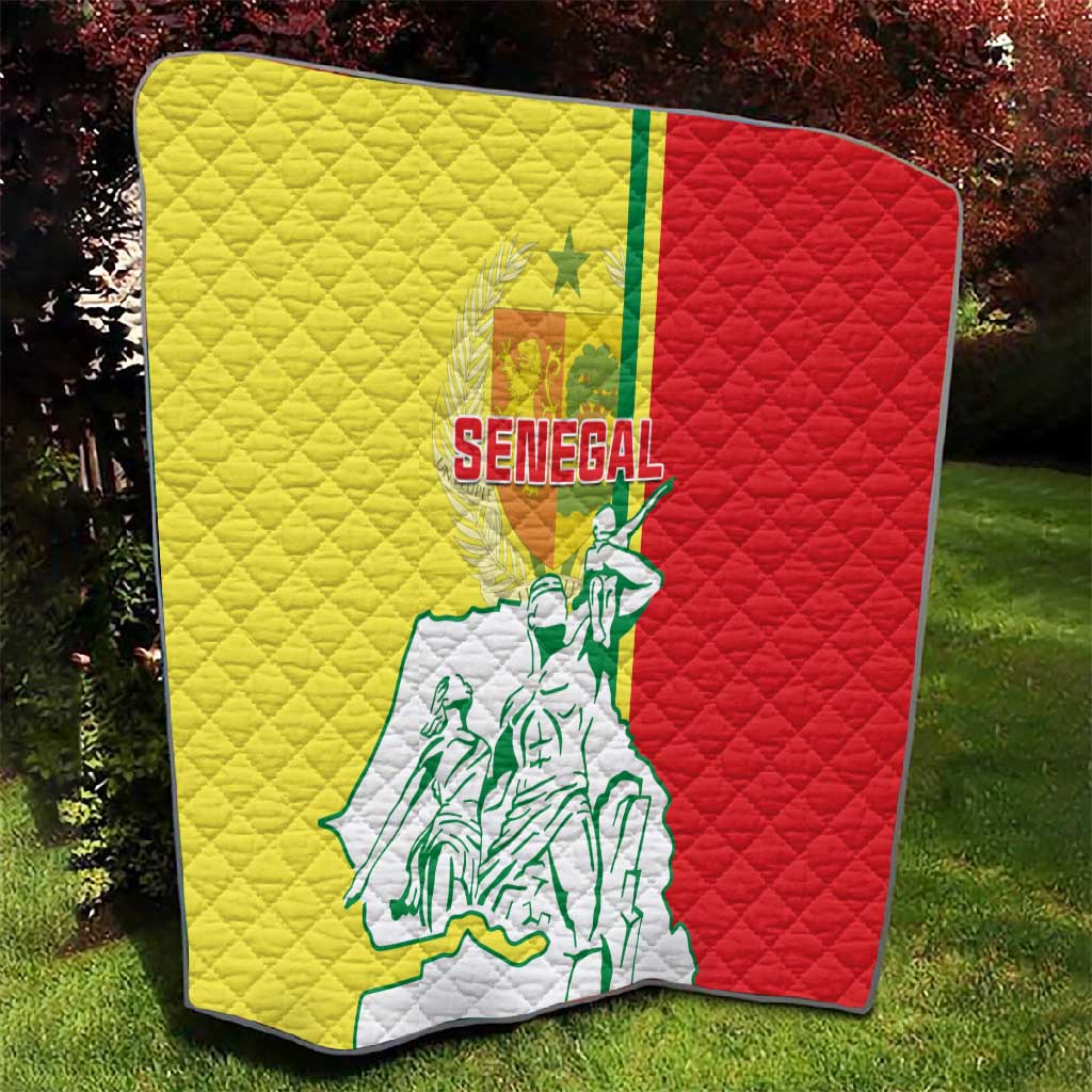 Senegal Independence Day Quilt - Un Peuple, Un But, Une Foi, 64th Anniversary LT01