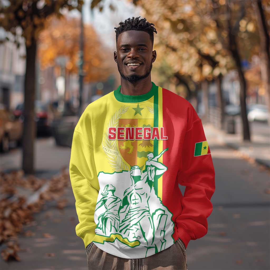 Senegal Independence Day Sweatshirt - Un Peuple, Un But, Une Foi, 64th Anniversary LT01