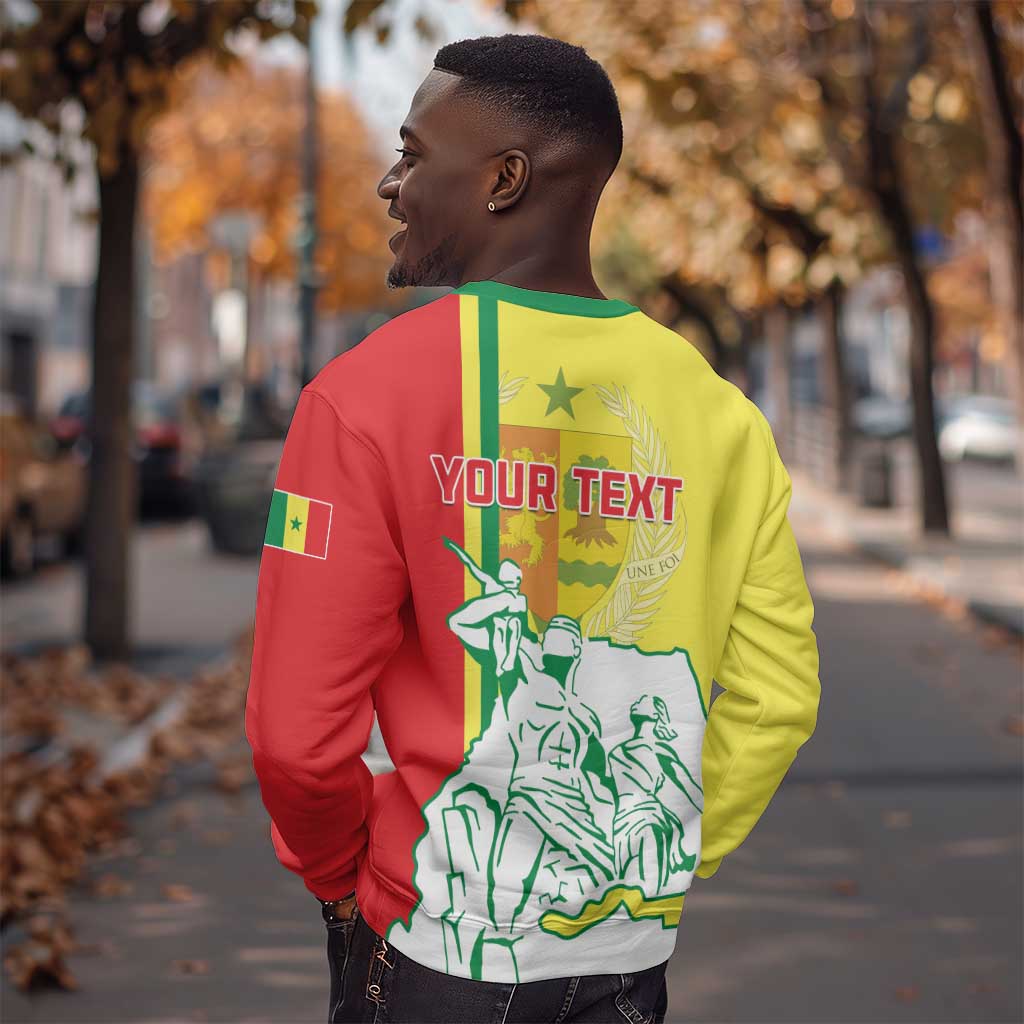 Senegal Independence Day Sweatshirt - Un Peuple, Un But, Une Foi, 64th Anniversary LT01